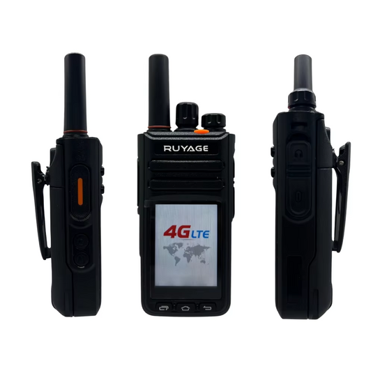 Ruyage RY90 Touch Screen Zello Push-to-Talk 4G LTE PoC Two Way Radio
