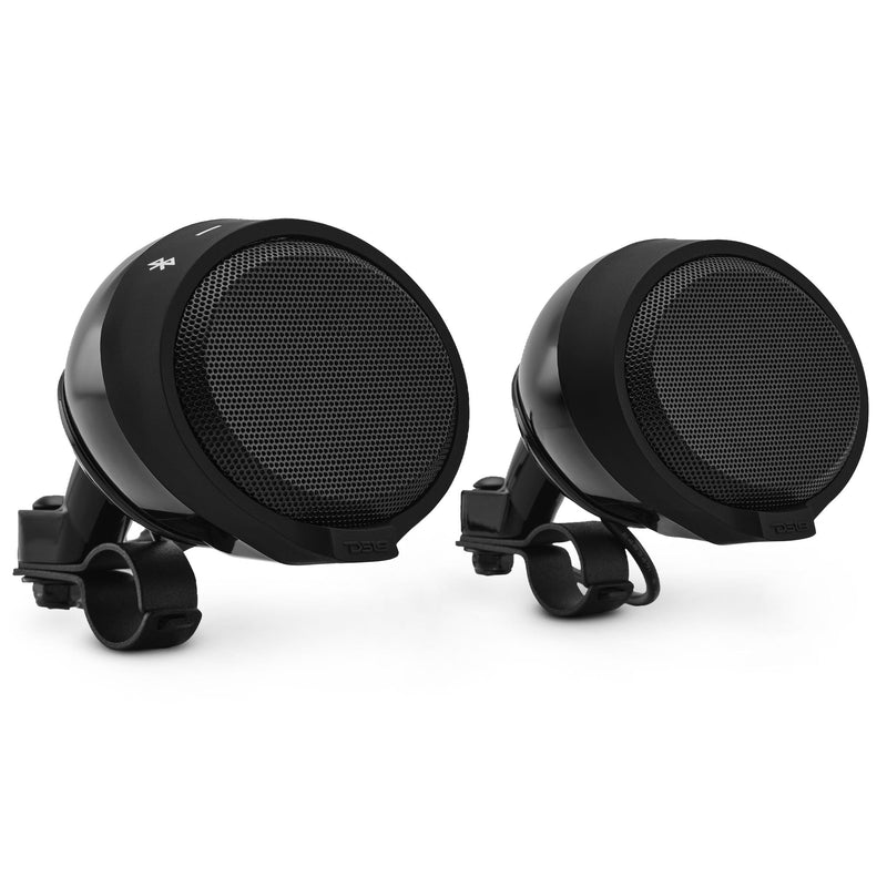Load image into Gallery viewer, Motorcycle Handlebar Mounted Bluetooth Speaker System with Neodymium Magnet

