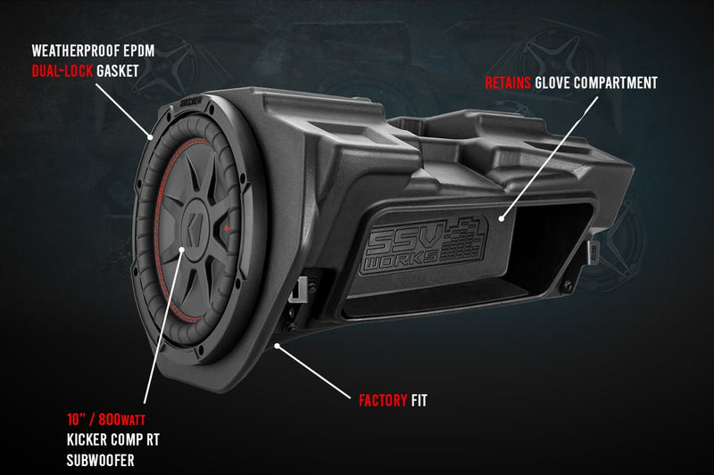 Load image into Gallery viewer, 2014-2023 Polaris RZR Complete Kicker 5-Speaker Plug-&amp;-Play Kit
