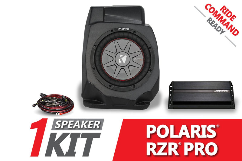 Load image into Gallery viewer, 2020-2023 Polaris RZR Pro Under-Dash 10in Subwoofer Enclosure for Ride Command
