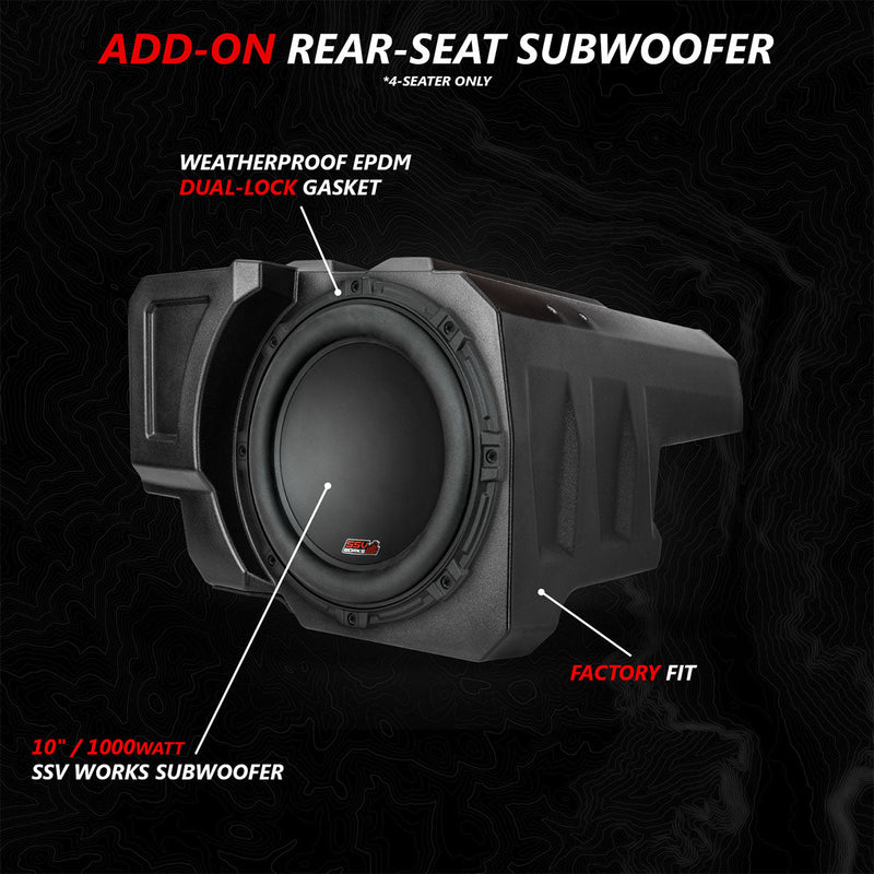 Load image into Gallery viewer, 2020-2024 Polaris® RZR PRO Series Phase-6 K-Spec 5-Speaker 1400watt System w/JVC
