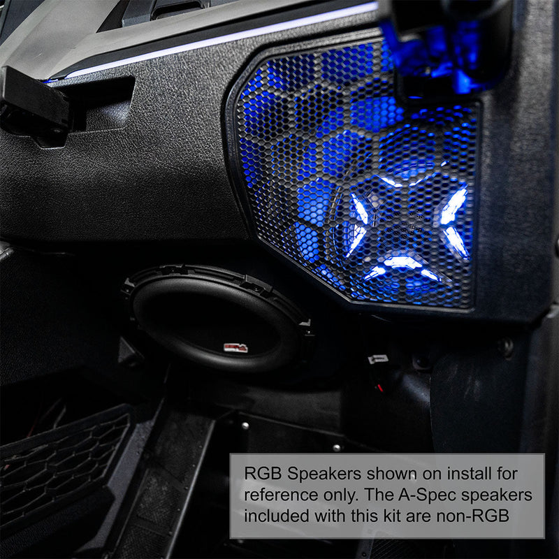 Load image into Gallery viewer, 2020-2024 Polaris® RZR PRO Series Phase-1 A-Spec 2-Speaker 200watt System w/JVC
