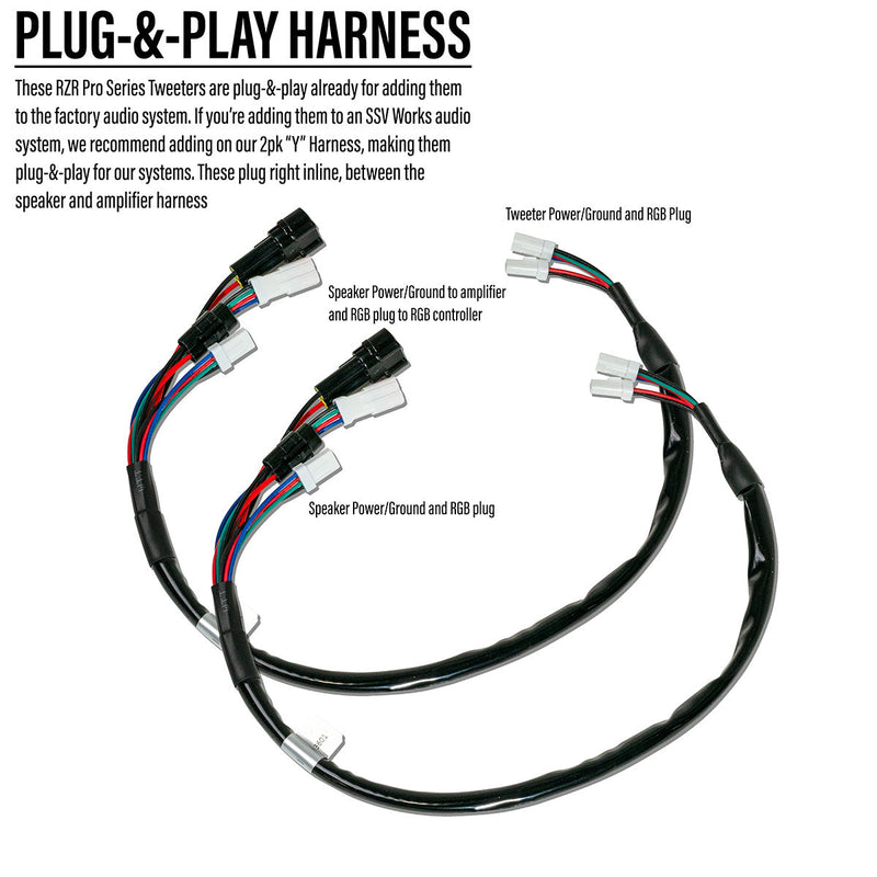 Load image into Gallery viewer, 2020-2024 Polaris® RZR Pro R, Pro XP and Turbo R Tweeter Upgrade
