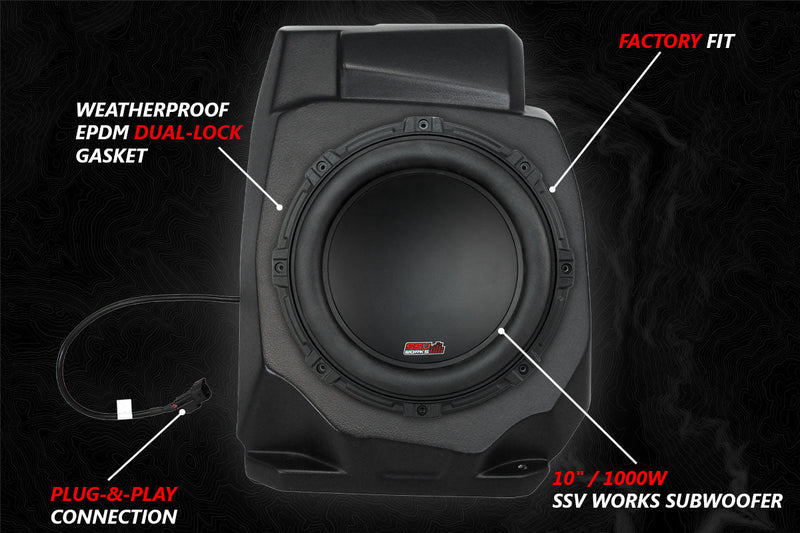 Load image into Gallery viewer, 2020-2024 Polaris RZR Pro V-Spec 3-Speaker Plug-&amp;-Play System w/JVC
