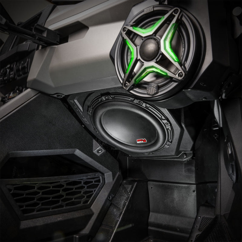 Load image into Gallery viewer, 2020-2023 Polaris RZR Pro Under-Dash 10in Subwoofer Enclosure for Ride Command
