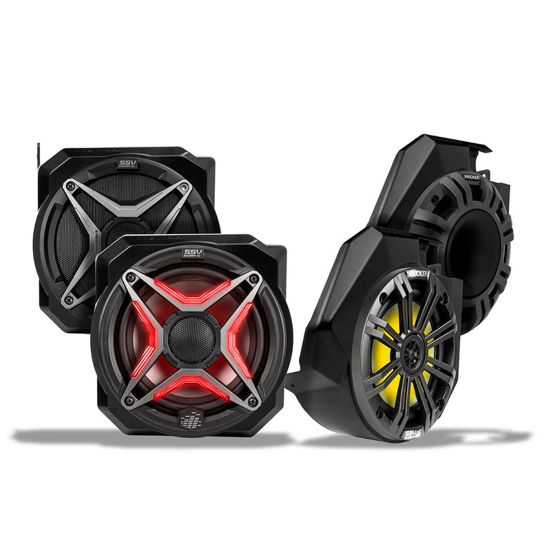Load image into Gallery viewer, SSV Works Polaris RZR Pro 6.5" Front Dash Speaker Upgrade
