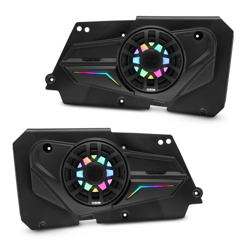 Load image into Gallery viewer, Polaris RZR-XP 2014-2023 Rear Door Panels Loaded with NXL-iQ 6.5" Coaxial Speakers with Digital LED Lighting
