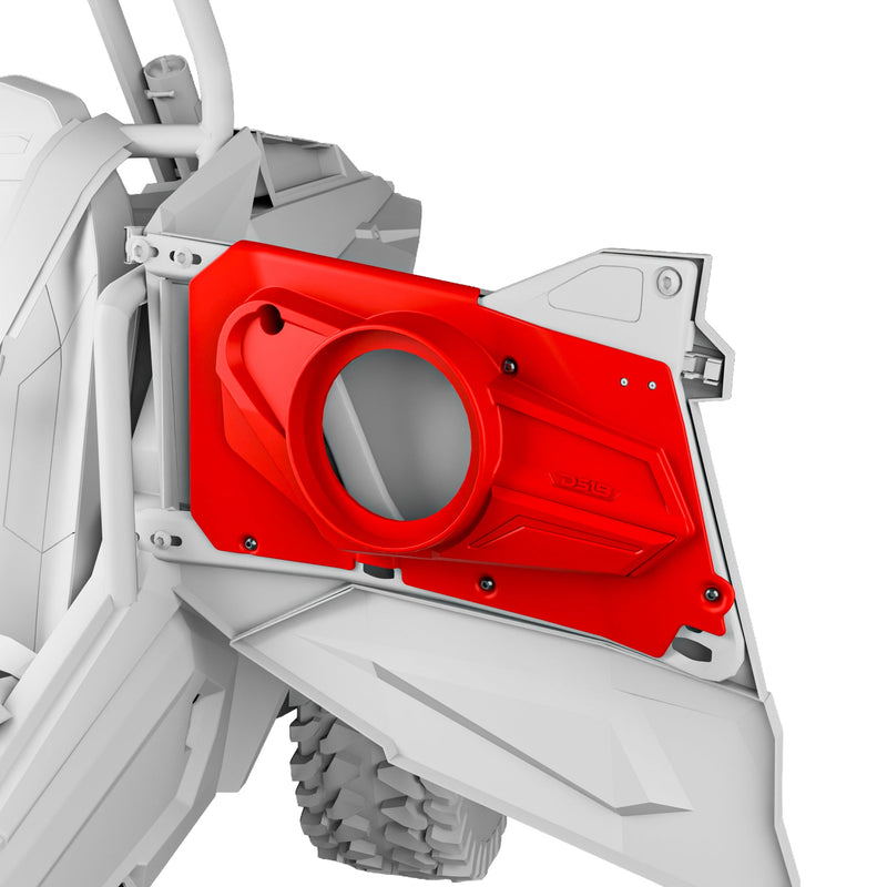 Load image into Gallery viewer, Polaris RZR-XP 2014-2023 Rear Door Panels for 6.5" Speakers with Digital LED Lighting
