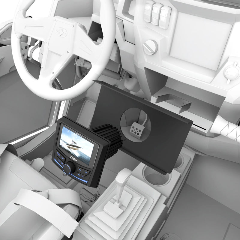 Load image into Gallery viewer, Polaris RZR-XP 2014-2023 Pocket Mount Compatible with MRX150 Head-Unit
