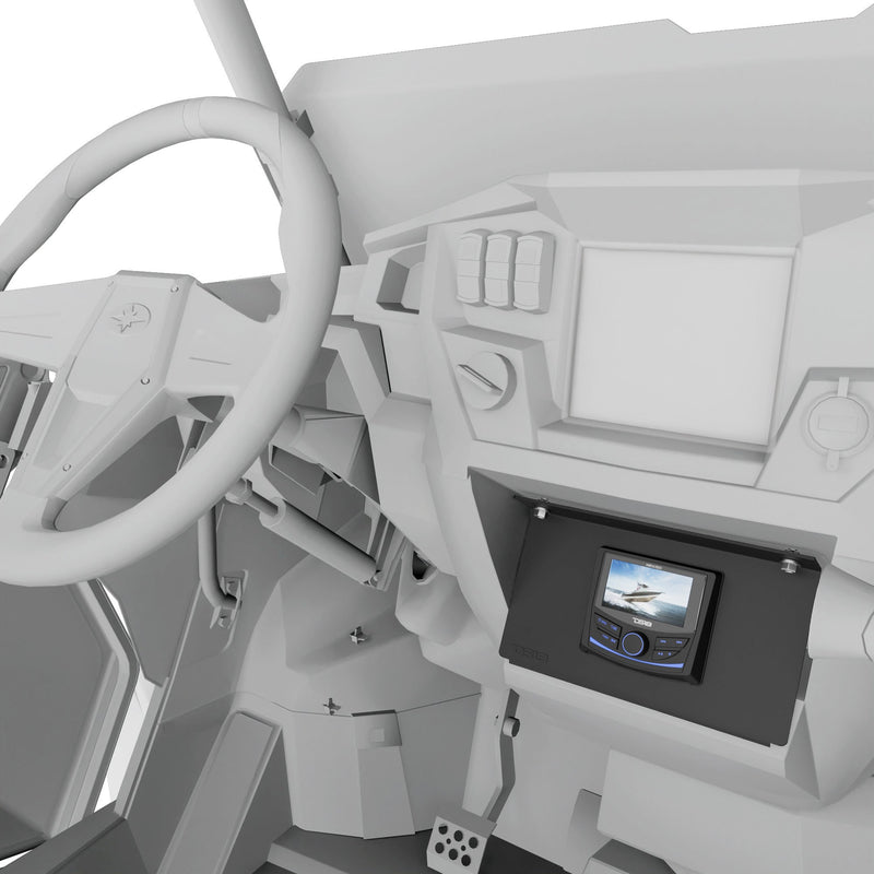 Load image into Gallery viewer, Polaris RZR-XP 2014-2023 Pocket Mount Compatible with MRX150 Head-Unit
