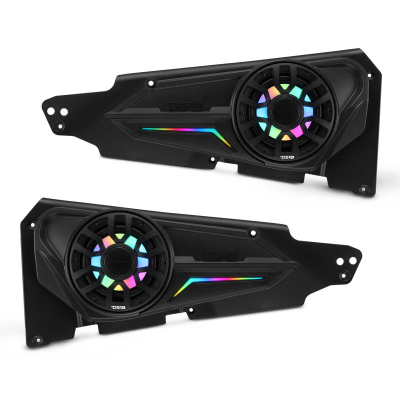 Load image into Gallery viewer, Polaris Front Door Panels Loaded with 6.5" NXL-iQ Coaxial Speakers for RZR-XP Models (2014-2023)
