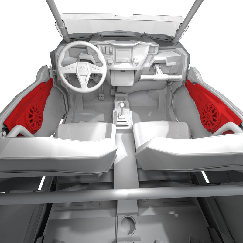 Load image into Gallery viewer, Polaris Front Door Panels Loaded with 6.5" NXL-iQ Coaxial Speakers for RZR-XP Models (2014-2023)
