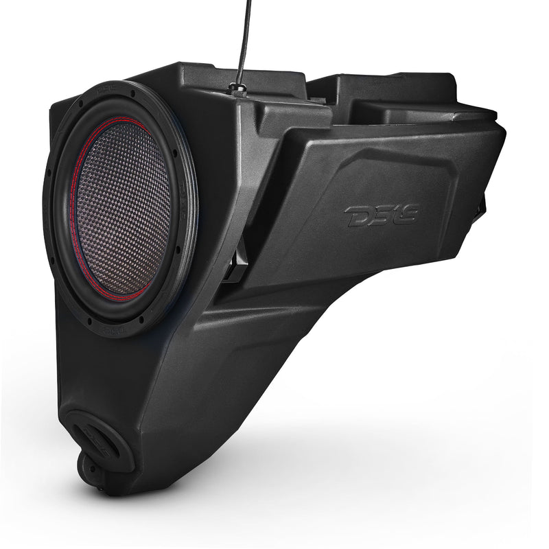 Load image into Gallery viewer, Polaris RZR Glove Box 10&quot; Subwoofer Enclosure 1200 Watts Carbon Fiber Subwoofer

