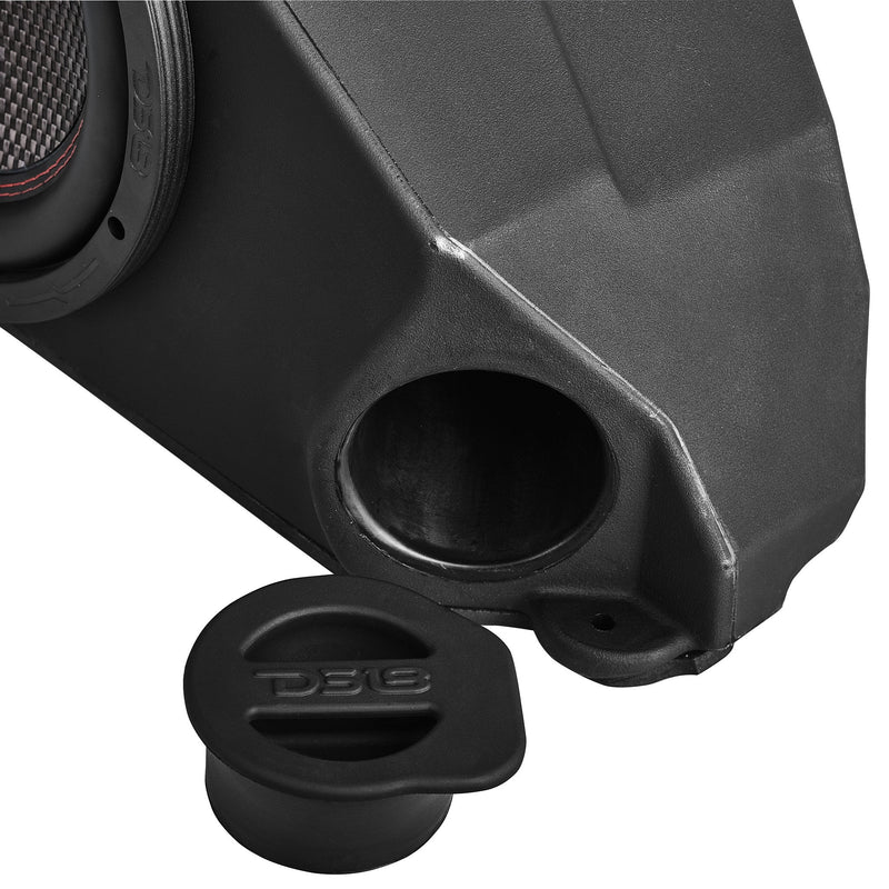 Load image into Gallery viewer, Polaris RZR Glove Box 10&quot; Subwoofer Enclosure 1200 Watts Carbon Fiber Subwoofer
