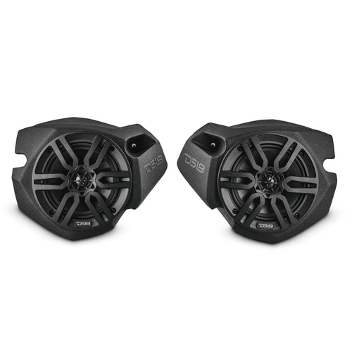 Polaris RZR Front Kick Panel Pods with 6.5” Active Speakers and Bluetooth