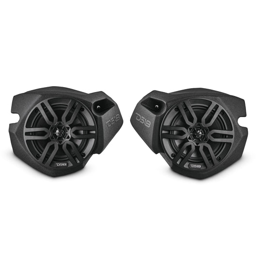 Polaris RZR Front Kick Panel Pods with 6.5” Active Speakers and Bluetooth