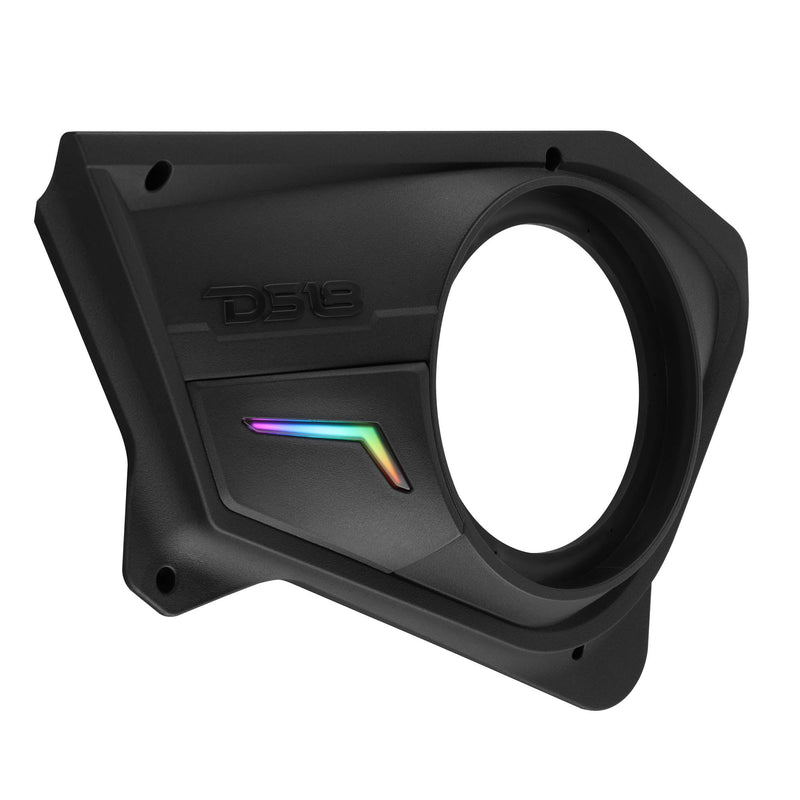 Load image into Gallery viewer, Polaris RZR Rear Door Panels for 8" Speakers with Digital LED Lighting
