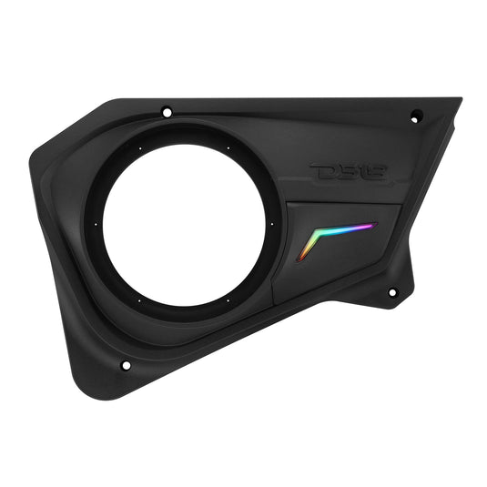 Polaris RZR Rear Door Panels for 8" Speakers with Digital LED Lighting