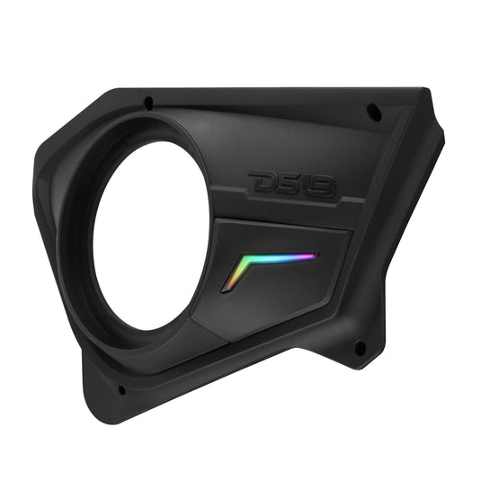 Polaris RZR Rear Door Panels for 8" Speakers with Digital LED Lighting