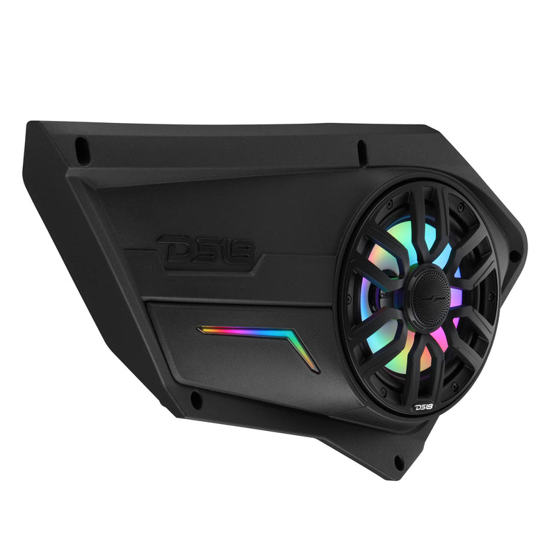 Load image into Gallery viewer, Polaris RZR Front Door Panels Loaded with NXL-IQ/BK 8" Coaxial Speakers

