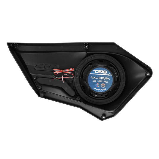 Polaris RZR Front Door Panels Loaded with NXL-IQ/BK 8" Coaxial Speakers