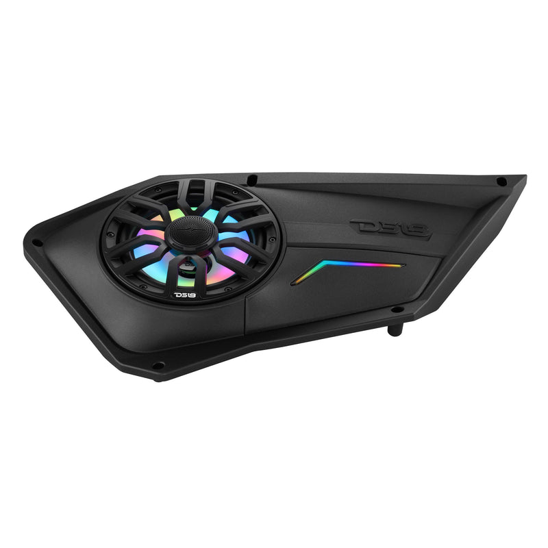 Load image into Gallery viewer, Polaris RZR Front Door Panels Loaded with NXL-IQ/BK 8" Coaxial Speakers
