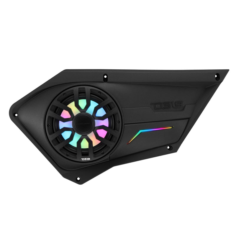 Load image into Gallery viewer, Polaris RZR Front Door Panels Loaded with NXL-IQ/BK 8" Coaxial Speakers
