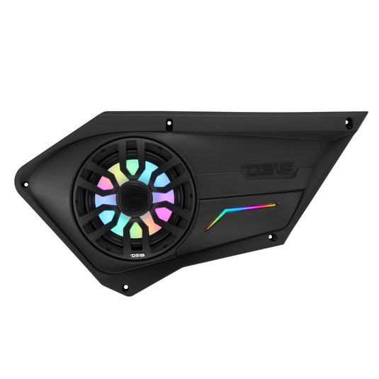 Polaris RZR Front Door Panels Loaded with NXL-IQ/BK 8" Coaxial Speakers