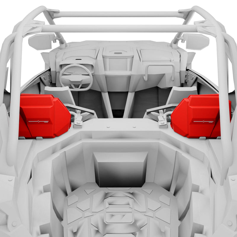 Load image into Gallery viewer, Polaris RZR-PRO 2020-2024 Rear Speaker Pods Loaded with NXL-iQ 6.5" Coaxial Speakers with Digital LED Lighting
