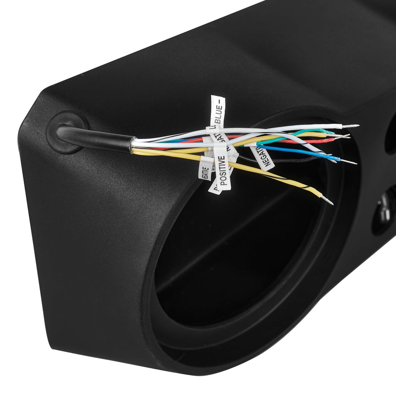 Load image into Gallery viewer, Polaris RZR Waterfall Center Console 2 X 6.5&quot; Speakers &amp; 2 X 2.2&quot; Bullet Tweeter Empty Enclosure
