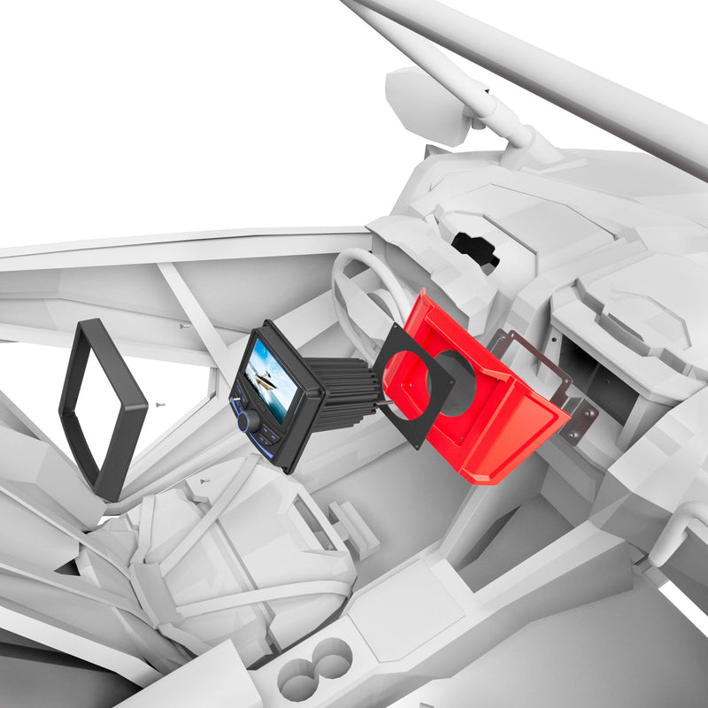 Load image into Gallery viewer, Polaris RZR Upper Dash Kit Compatible with MRX150 Head-Unit
