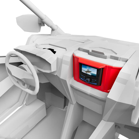 Polaris RZR Upper Dash Kit Compatible with MRX150 Head-Unit