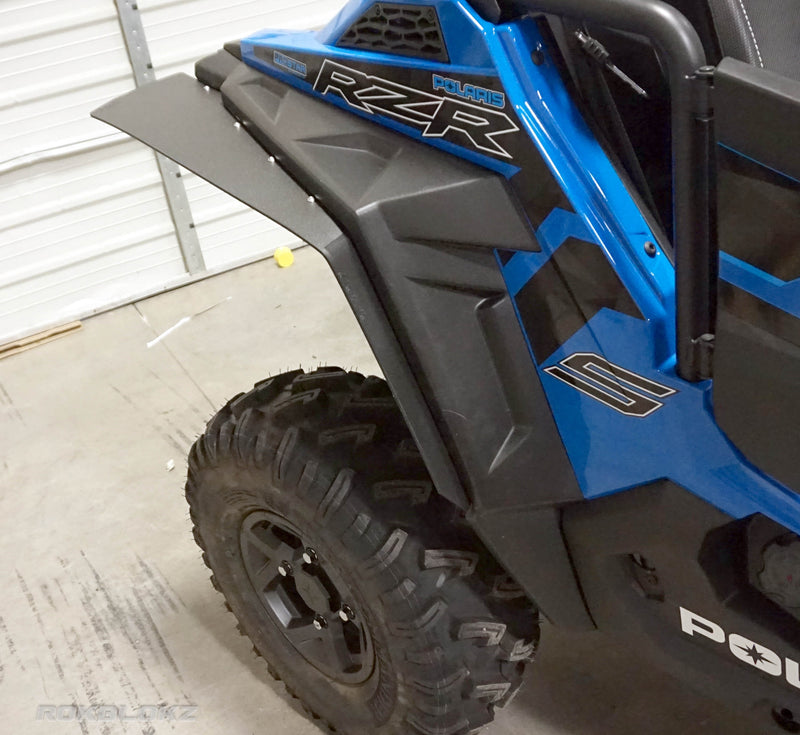 Load image into Gallery viewer, Polaris RZR S 900 &amp; RZR S 1000 2015-2019 Mud Flaps / Fender Extensions, Front &amp; Rear
