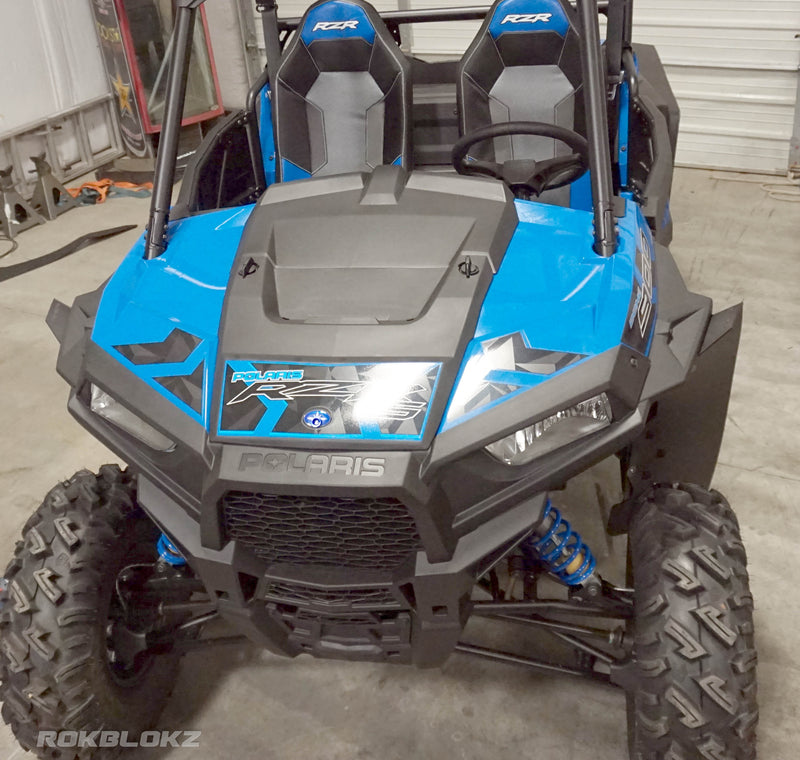 Load image into Gallery viewer, Polaris RZR S 900 &amp; RZR S 1000 2015-2019 Mud Flaps / Fender Extensions, Front &amp; Rear
