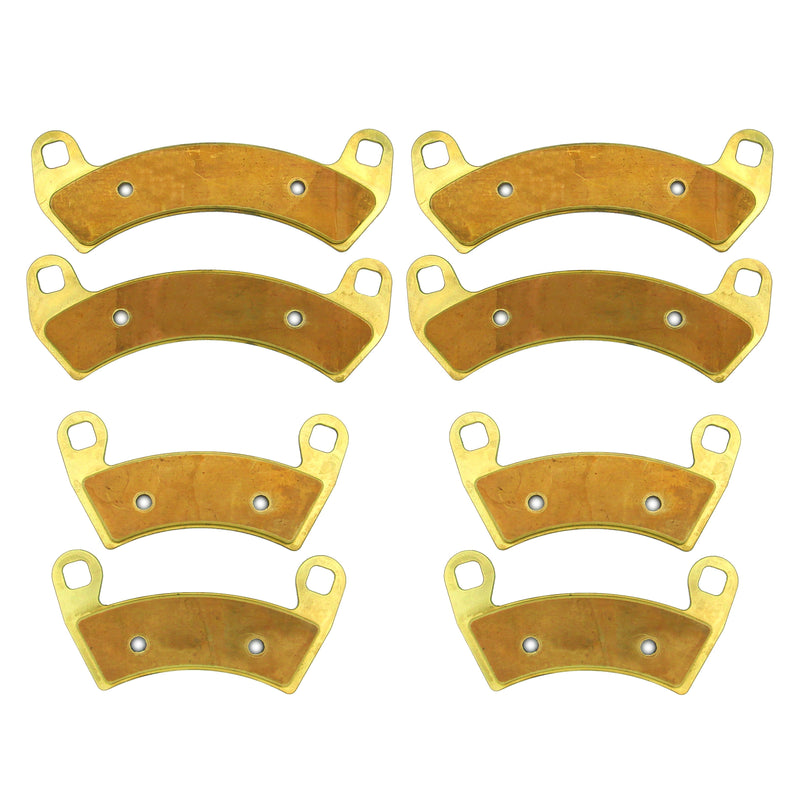 Load image into Gallery viewer, Polaris RZR XP TURBO/XP 4 TURBO/PRO XP/PRO XP 4 2016-2026 Brass Brake Pad Set
