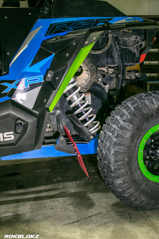 POLARIS RZR XPT1000, XP1000 2014-2023 TRAILING ARM Mud Flaps (Pair)