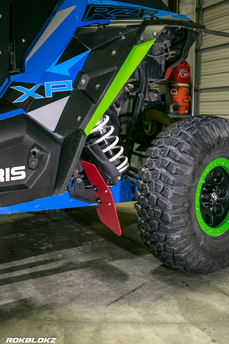 Load image into Gallery viewer, POLARIS RZR XPT1000, XP1000 2014-2023 TRAILING ARM Mud Flaps (Pair)
