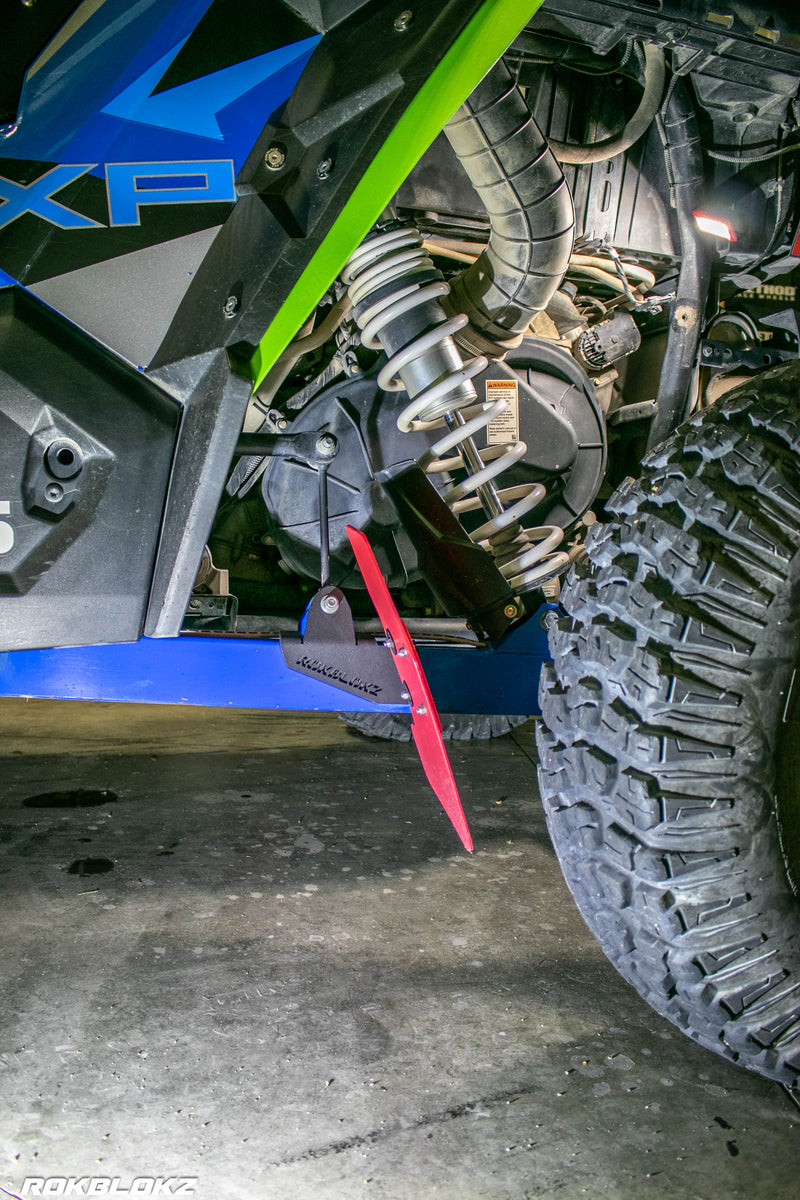 Load image into Gallery viewer, POLARIS RZR XPT1000, XP1000 2014-2023 TRAILING ARM Mud Flaps (Pair)
