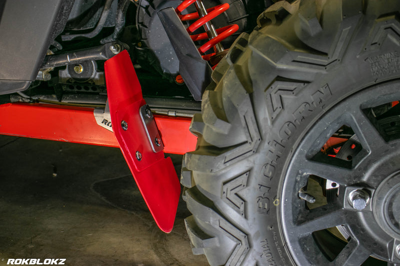Load image into Gallery viewer, POLARIS RZR XPT1000, XP1000 2014-2023 TRAILING ARM Mud Flaps (Pair)

