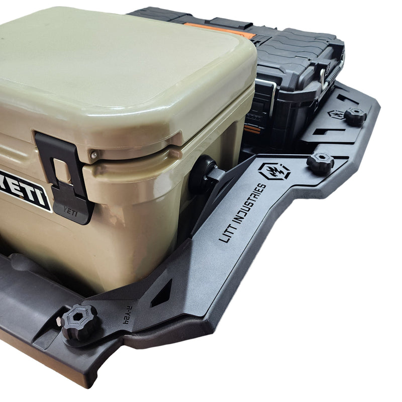 Load image into Gallery viewer, Front Mounted Yeti 24 1.0 Roadie Cooler Mounts 2024 RZR XP 1000
