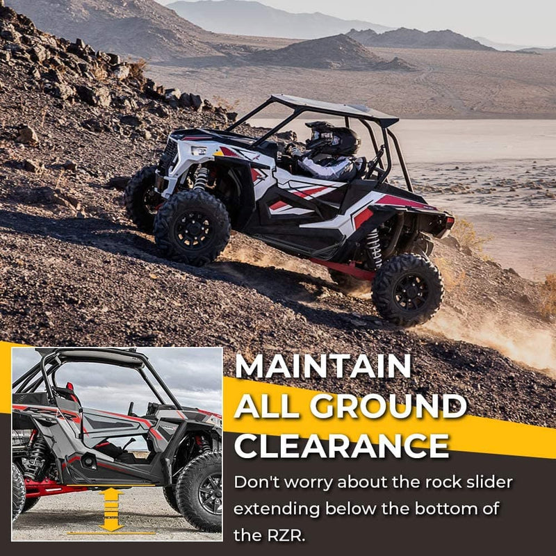 Load image into Gallery viewer, Nerf Bars Rock Sliders For Polaris RZR XP 1000/ XP Turbo
