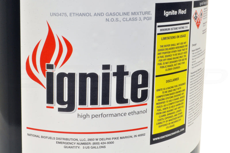 Load image into Gallery viewer, Ignite Red 114 (E90) Racing Fuel – 55 Gallon Drum

