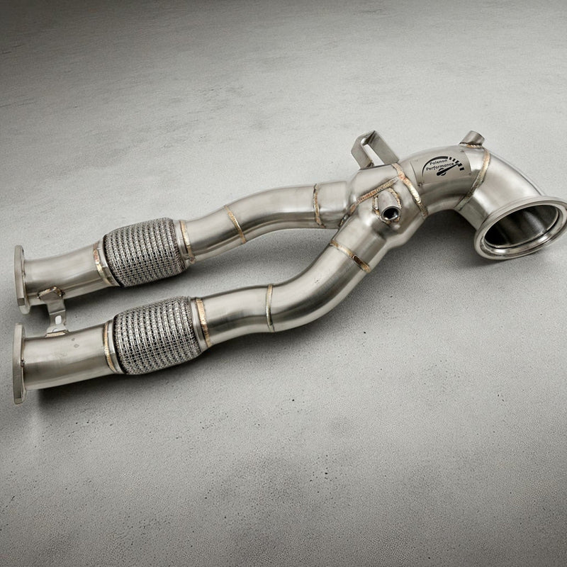Load image into Gallery viewer, 2.5T Race Downpipe For 2018+ Audi RS3 8V, RS3 8Y &amp; TTRS 8S | Palenon Performance
