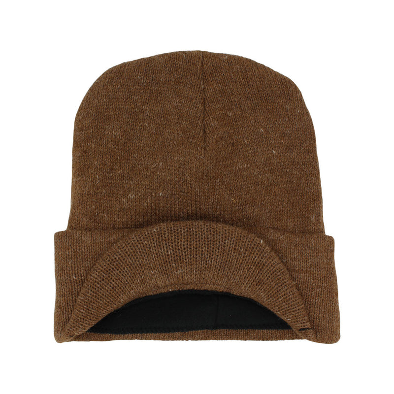 Load image into Gallery viewer, Brimmed Alpaca Knit Radar Mash Hat

