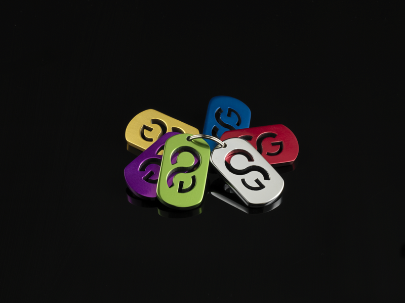 Load image into Gallery viewer, American Equus Signature Logo Keychain
