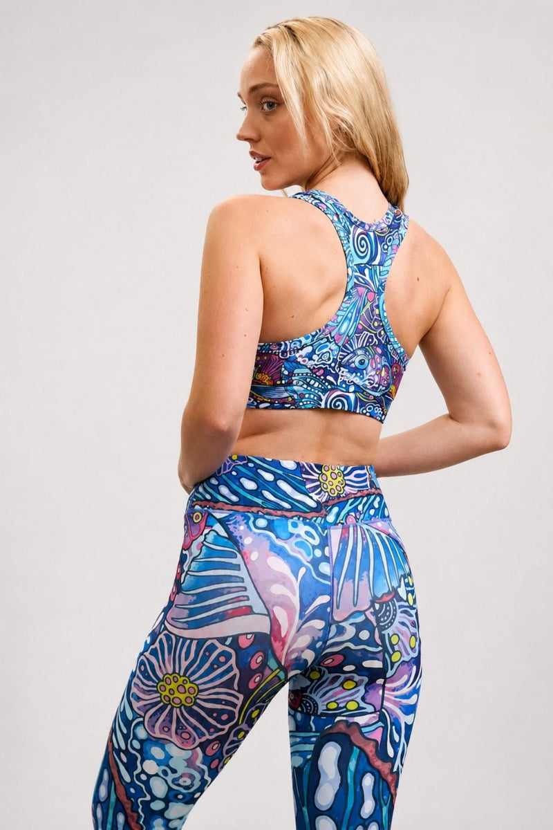Load image into Gallery viewer, Enchanted Grayling High-Waisted Leggings
