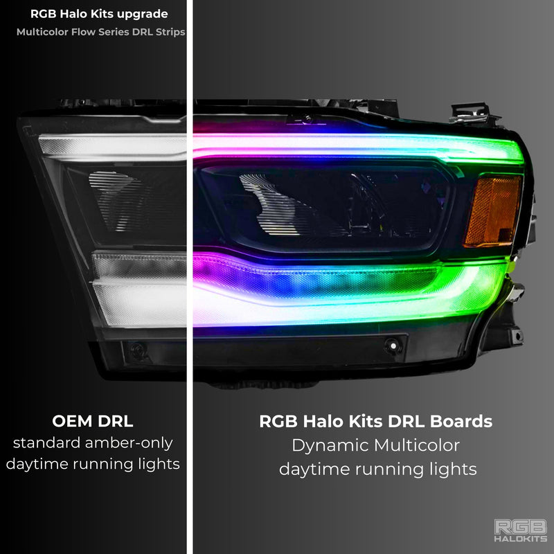 Load image into Gallery viewer, Ram 1500 (Mid-Level Trim) Multicolor DRL Boards (2019-2024)
