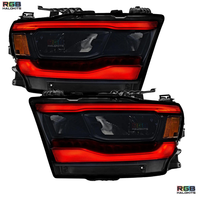 Load image into Gallery viewer, Ram 1500 (Mid-Level Trim) Multicolor DRL Boards (2019-2024)
