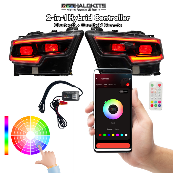 Load image into Gallery viewer, Ram 1500 / TRX RGBW DRL Boards (2019-2024)
