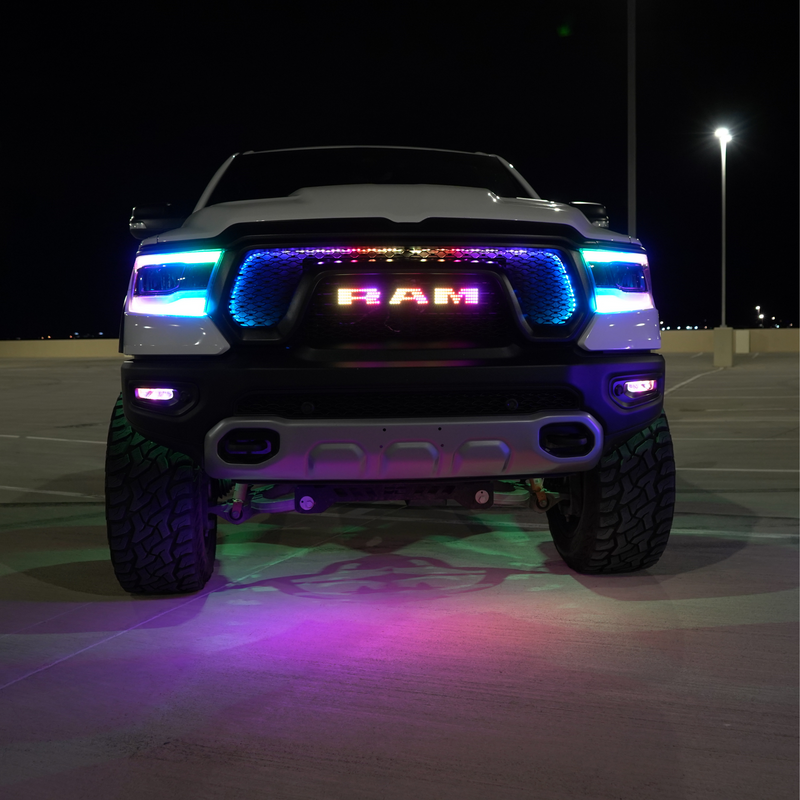 Load image into Gallery viewer, Ram LED Emblem: (Multicolor Flow) 2019-2024
